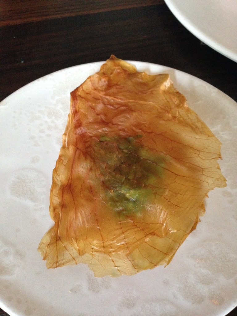 white cabbage & samphire